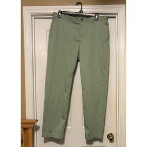 MENS Sage Green Chino Style Golf Pants, Size 38x32, The Savile Row Co. Size 38